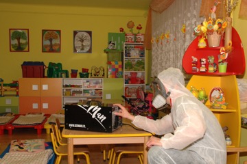 Ozonowanie mieszkania w Katowicach - realizacja OzoMan
